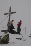 sobota 29. září 2007 - Straßboden (2401m), Pepa se cestou nahoru rozehřál ...