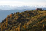 11.10. 2008 - Gosaukamm (Alpy okolo Dachsteinu). Hofpürgelhütte, ve winterraumu u níž jsme nakonec spali.