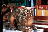 29.6. 2007 - Okinawa, svatyně u pláže v Naze, psí strážce <em>shisa</em>