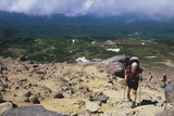 16.7. 2007 - Hókkaidó, Daisetsu-zan, Asahi-dake (2290m), Divoká Orchidej stoupá na vrchol