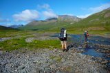 Brodíme North Klondike river.