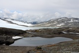 Ledovec Hardangerjøkulen.