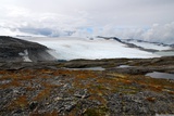 Ledovec Hardangerjøkulen.