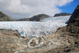 Ledovec Hardangerjøkulen.