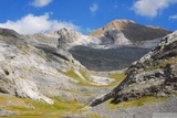 Údolí pod Pico del Gabieto, kterým jsme sestoupili dolů.