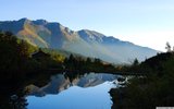 Belanské Tatry nad nádrží pod Zeleným plesem.